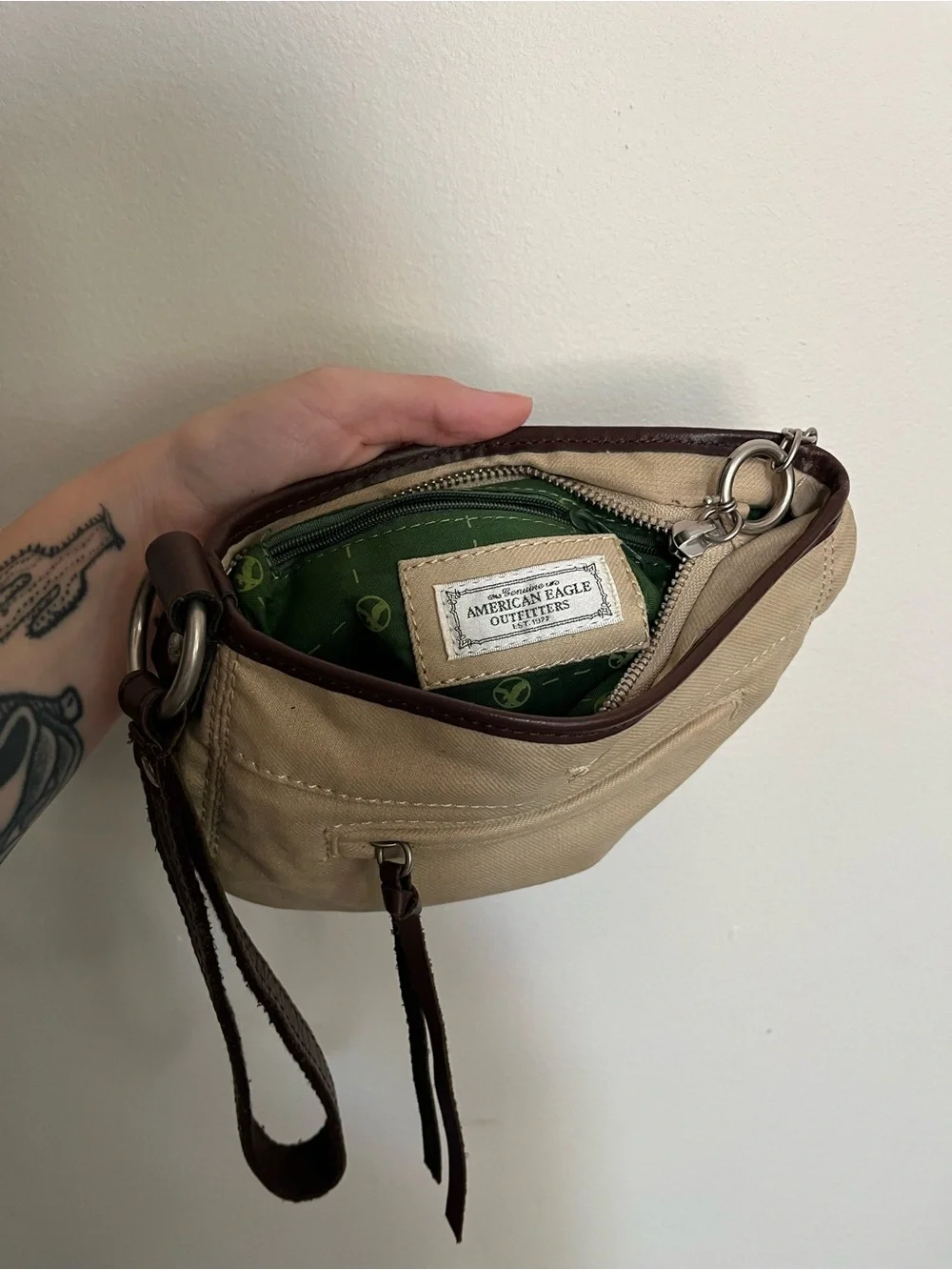 Y2K Rare Original Genuine American Eagle Outfitters Wristlet Bag Small Clutch